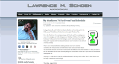 Desktop Screenshot of lawrencemschoen.com